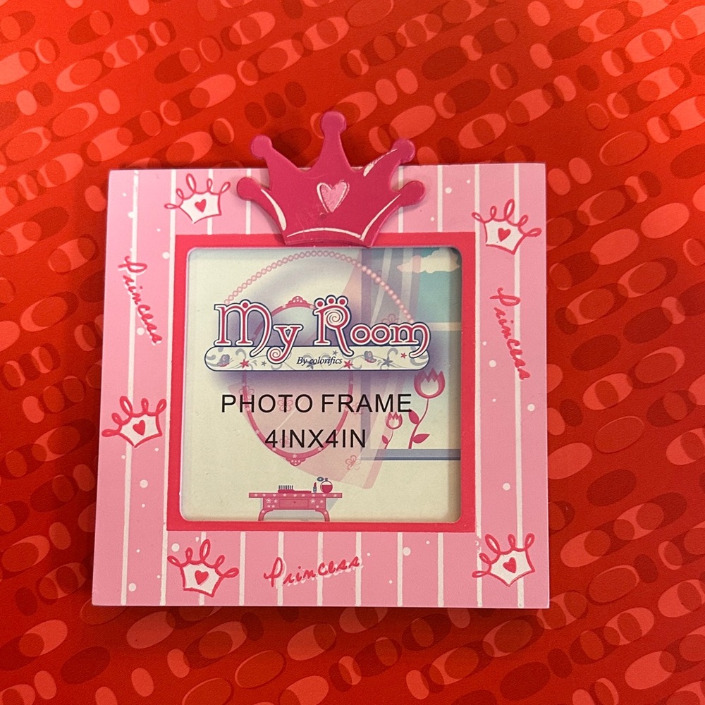 Pink Princess Photo Frame